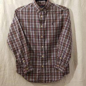 Long Sleeve Polo Button Down Shirt
